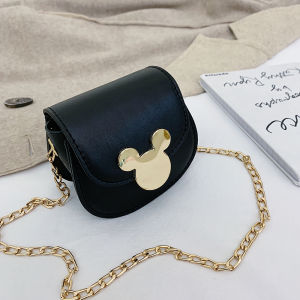 Little Girl Chain Bag 2024 K-style Fashion Girls Crossbody Bag Cute Princess Mini Accessories Coin Purse Fashion