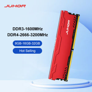 JUHOR DDR4 RAM: 16GB, 8GB, 32GB, 2666MHz, 3200MHz, & 8GB 1600MHz DIMM Desktop Memory