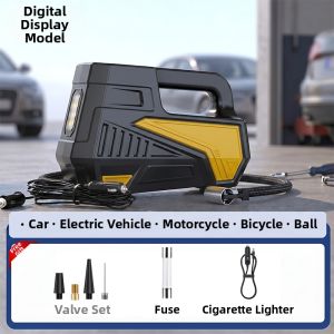 Portable Digital Universal Electric Tire Inflator