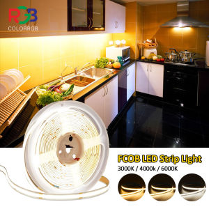 320LED COB LED strip light High density flexible COB LED light Linear adjustable light tape Soft COB strip light TV backlight Christmas home decoration 3000K 4000K 5000K