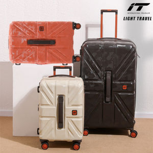 IT Large Capacity Sporty Travel Suitcase with Pull Rod for Men And Women Anti-Scratch Wear-Resistant Expandable Luggage