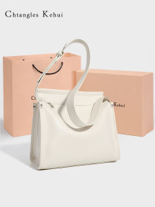 Chtangleskehui Soft Leather Large Capacity Totes Womens 2023 New Arrival Easiest for Match Fancy Shoulder Messenger Bag