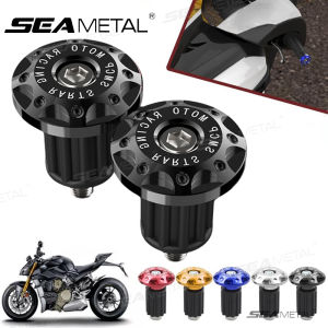 Semetal tay cầm xe máy Thanh cân bằng nhôm CNC thanh hợp kim kết thúc bướu phổ động cơ bọc tay nắm cân bằng khối