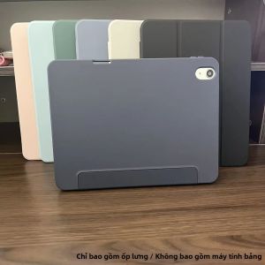 Ốp iPad Air 11 Inch M3/M2 2025/2024 & 5/4 2022/2020 Thế Hệ 5/4 10.9 Inch Có Giá Đỡ Bút Chất Liệu Giả Da Bảo Vệ Toàn Diện