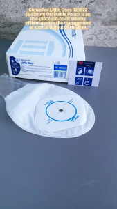20922 / 020922 - Convatec Little One Ones Stoma Bag Drainable Pouch 8-50mm 15s Littleones TRANSPARENT