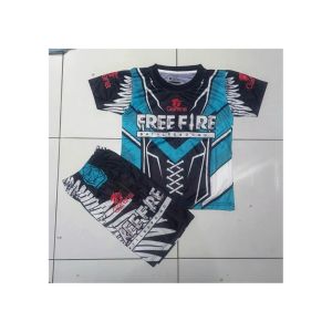 COD/ setelan baju free fire bnl baju gamers angel tosca anak laki laki baju mobile legend anak