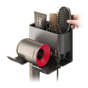 ชั้นวางไดร์เป่าผม Dyson ที่แขวนไดร์ เพิ่มเติมแท่นวางไดร์ 3 ช่องเก็บสายไฟ มี ช่องเก็บ 1 รูปแบบ