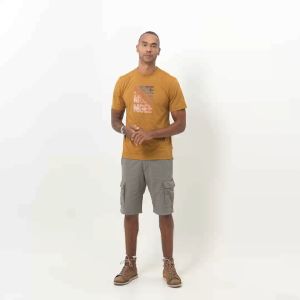 M.Gee Celana Cargo Pendek Pria Dewasa Mgee Rows C005 Light Grey