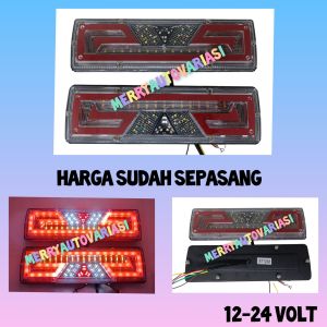 Stoplamp Pick up truk 12-24 VOLT 30 cm 1248