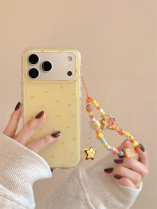 HUASUME | Drop-resistant Phone Case Yellow Star Simple Design