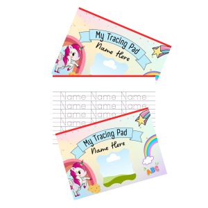 Customited Tracing Paper For beginner Kids (DOTTED) PER PAD kinder and pre shool learning to write