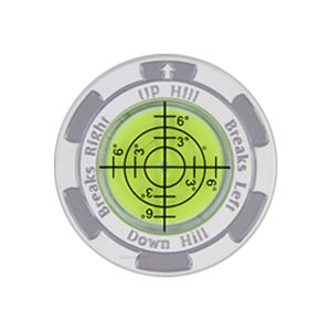 ระดับน้ำมันสำหรับเล่นกอล์ฟ GOG Zinc Alloy กันสนิม น้ำหนักเบา ขนาดเล็ก วัดความชันของที่เล่นกอล์ฟ วัสดุอื่นๆ สำหรับเล่นกอล์ฟ