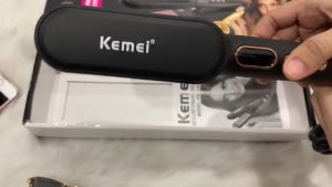 Máy Duỗi Tóc Kemei KM-2239Máy Kẹp Thẳng Tóc Bản Lớn Giúp Tóc Suôn Bóng MượtCó 5 Chỉnh Nhiệt Phù hợp Mọi Loại Tóc