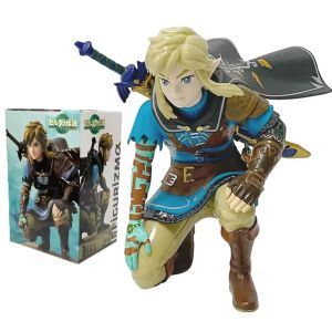 Bandai | 12CM The Legend of Zelda Anime Figure Link Treasure Box Monster Anime Figure Toys Action Figurine Model Collection Doll Toy Gift