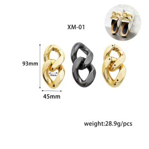 หัวเข็มขัดสำหรับตกแต่งรองเท้า แฟชั่น อุปกรณ์เสริม shoes buckle(D-3-A2 XM-01)