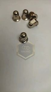 MUR TOPI KNALPOT M8 RX KING NIKEL KUNCI 12 DRAT 12 NEKEL PANJANG TINGGI 17MM 17CM 17 CM CAP FLANGE NUT