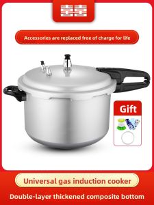 Double Happiness | Household Universal Stove Safe Anti-explosion Pressure Cooker 24cm