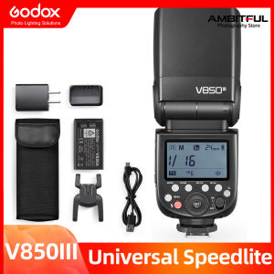 Godox V850III 76W 2.4G GN60 Wireless X System Li-ion Batt/ery Speedlite for Canon Nikon Sony Pentax Olympus