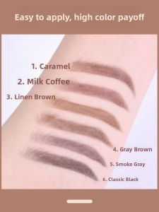 MONLEYTA | Long-Lasting Waterproof Eyebrow Pencil For Women Professional Makeup Artist Thin Tip Non-Fading Raincoat Genuine Product