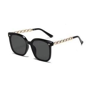 Square Chain Womens Fashionable UV Resistant Sunglasses A Multifunctional Accessory Suitable for Daily Wear