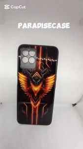 #W31 Kartun Robot Premium Hard Glass Case Redmi Note 12 4G - ALL TYPE XIAOMI OPPO SAMSUNG VIVO POCO REALME - Soft Rubber Bumper - Custom Case