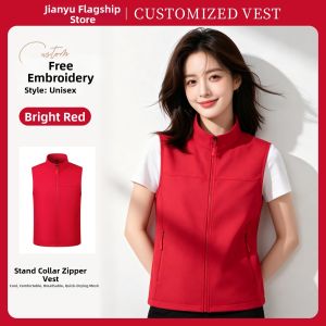 JIANYU | Quick-Dry Custom Breathable Sleeveless Shirt