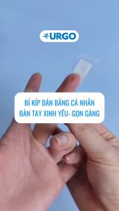 Băng Cá Nhân Urgo Hydrocolloid Pad Dressing Giúp Ngăn Ngừa Và Hỗ Trợ Giảm Phồng Rộp (Hộp 6 Miếng)