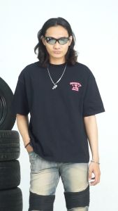 DENIMITUP Japan Culture Tee - Black - Baju Pria