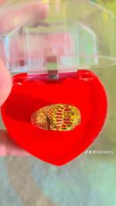 Cincin emas bangkok cop 916 persis ori