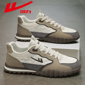 Giày Thể Thao Nam Warrior 2025 Xuân Hè Mới Chống Mùi Chạy Bộ Đế Mềm Giày Thể Thao Thường Ngày Giày Đế Xuồng Giày Đế Bằng