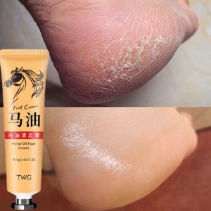 C.three Horse Oil Foot Care Cream 30g Quick Fix for Cracked Feet Foot Care Moisturize Hands Remove Dry and Chapped Feet Moisturizing Horse Oil Foot Cream Clear Foot Cream Remove Calluses Moisturize Feet Repair Dry and Cracked Hand Available