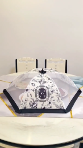 蓋菜罩 新款餐桌罩猫干饭网纱饭菜罩子防尘罩家用 蓋菜罩防苍蝇 Anti-flies Food Cover Foldable tudung saji bekas makanan bertutup