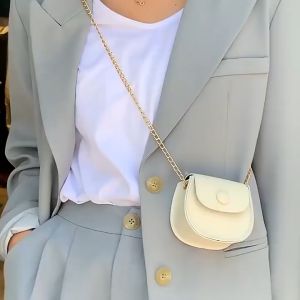 Women Fashion Classy Elegant Small Mini PU Leather Bag Bag Shoulder Crossbody Handbag Pouch Fashion Classy 可爱斜挎小包