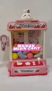 Mesin Capit Mini Anak & Mainan Claw Machine Game Toy dengan Musik