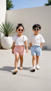 CAREVISY Colorful Polarized Sunglasses Kids UV400 Protection Sunlight Blocking Travel Outdoor Sunglasses for Kids