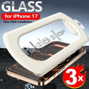 Easy Installation Tempered Glass for IPhone 17/17 Pro/17 ProMax/17 Air Screen Protectors for IPhone17 PM Air HD Protective Glass