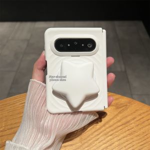 Waved Silicone Ultra Thin Dual Axis Full Wrap Hinge Embedded Magnetic Cushion Bracket Case