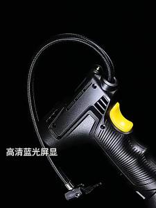 Máy Bơm Hơi Ô Tô Di Động Không Dây/có Dây 120W Máy Nén Khí Cầm Tay Máy Bơm Lốp Kỹ Thuật Số Cho Ô Tô Xe Đạp Bóng - Động Cơ Đồng Thân Máy Bằng Nhựa ABS