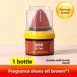 MONLEYTA | German Leather Shoe Polish Black Genuine Leather Care Oil Colorless Shoe Wax Brush High-End Care Agent Universal Cleaning Tool