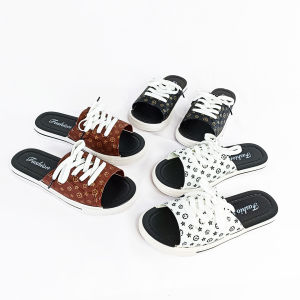 Sandal Sepatu Wedges Half Sneaker Tali Wanita Fashion Cewek Kekinian Woman Shoes Selop COD SPT-90