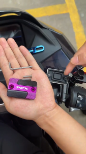 HONDA PCX 125 150 160ฝาครอบถังน้ํามันปั๊มเบรครถจักรยานยนต์ฝาปิดถังน้ํามันเบรคซีเอ็นซี สวยๆ