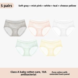 JIAZINI | Antibacterial Cotton Extended Crotch Cool Sense Lace Briefs