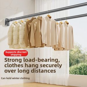 Extendable Drying Rod No Drilling Required