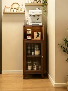 ZHUSHANXIA | Narrow Solid Wood Storage Cabinet 30cm
