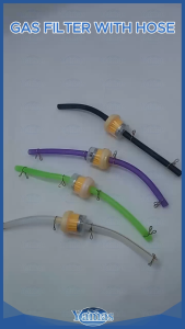 UNIVERSAL FUEL FILTER WITH HOSE (PER PIECE)