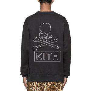 Áo Nỉ in Hình Đầu Xương Rộng Rãi Mastermind World Dark Wave Brand INS Áo Nỉ Cotton Polyester Thường Ngày Cho Thanh Thiếu Niên Mùa Thu