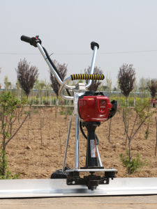 Electric Concrete Leveling Machine High Force Vibrator Fuel Powered Road Surface Finisher 220V Construction Tool
