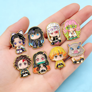 Bandai | 2026 New Anime Cool Enamel Pin Cartoon Lapel Pins for Backpacks Cute Badges Cosplay Brooch for Clothes Jewelry Gifts for Friends