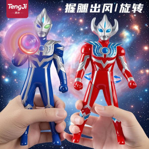 Superman Rotation Press Toy Robot Birthday Gift for Boys New Version Dikar Jiede Uob Action Figure Collectible Kids Gifts