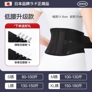 Professional Breathable Thin Waist Support Belt for Back Pain Relief Lumbar Disc Injury Men Women Waist Support Belt